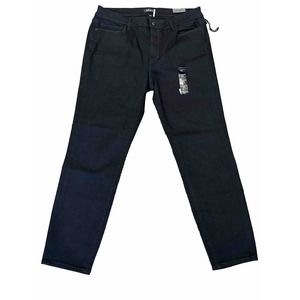 NWT DKNY Black The‎ everywhere skinny jeans 32/14 Mid Rise NEW